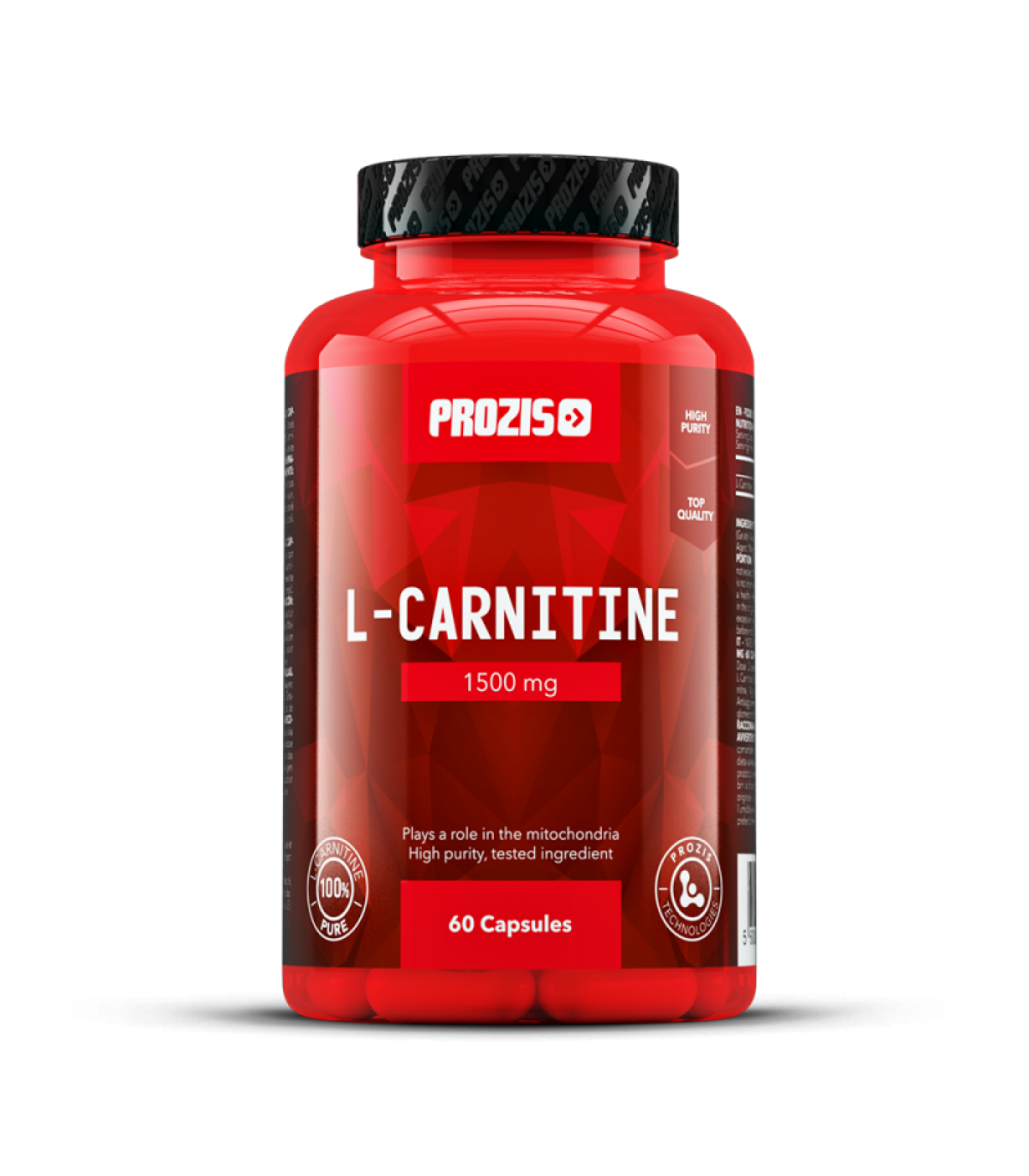 Prozis L-Carnitine 1500mg / 60 капсули